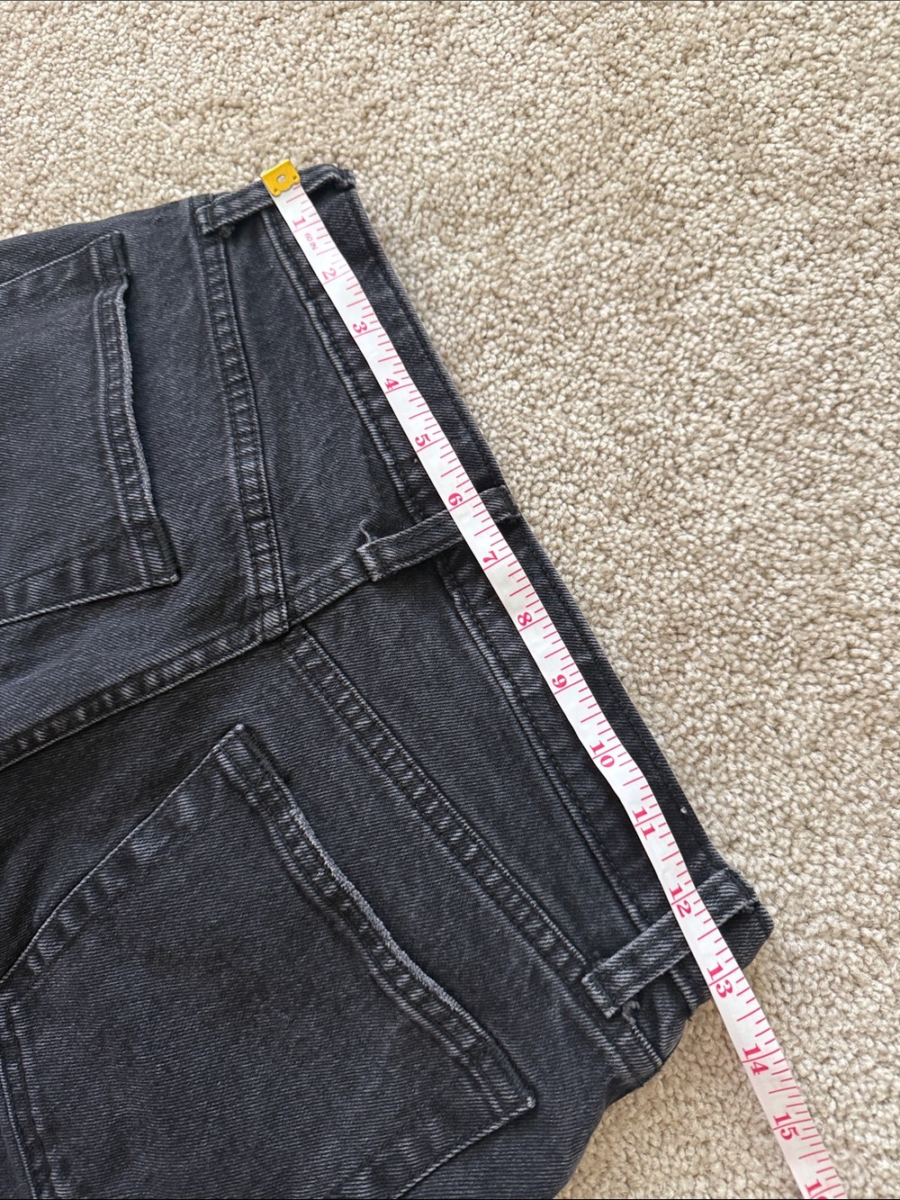 Abercrombie and Fitch 90s Straight Ultra High Rise Black Jeans - Picture 7 of 7